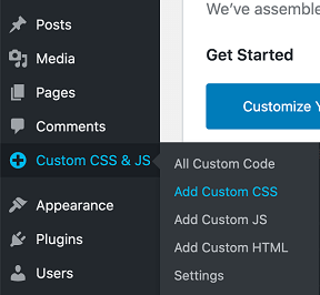 Simple Custom CSS and JS Plugin