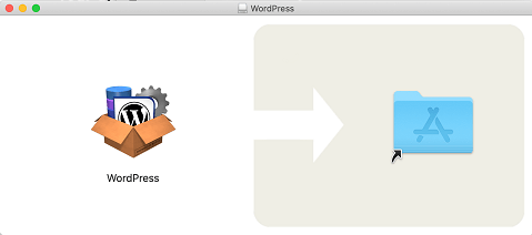 Install WordPress Application on Mac